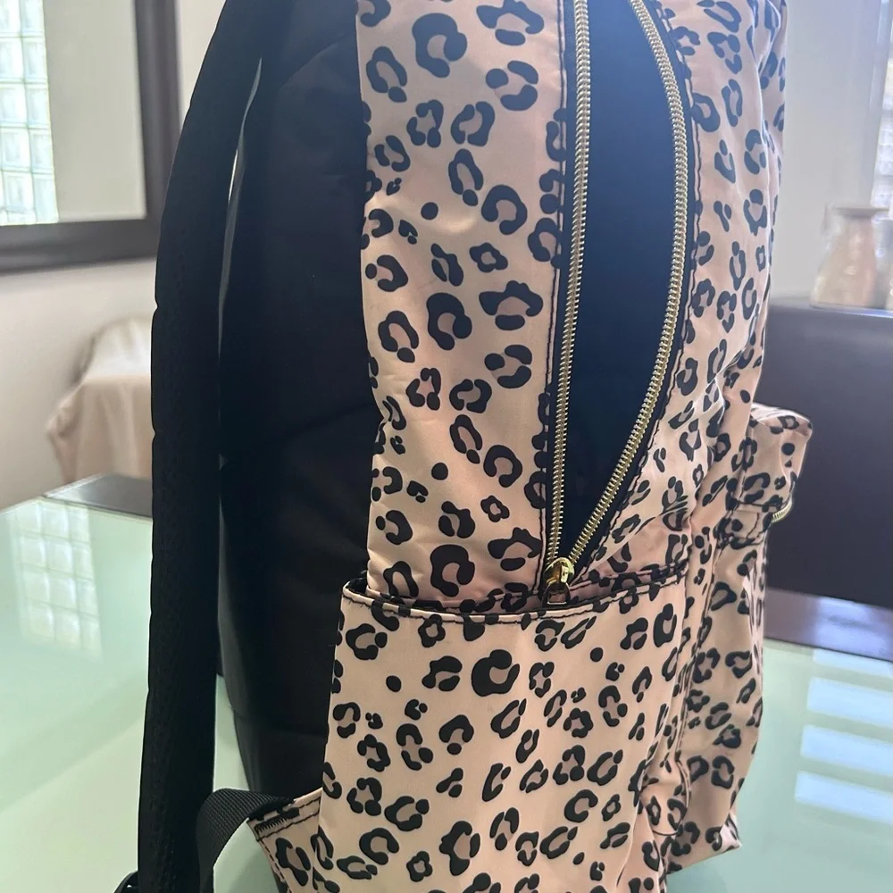 Leopard Print Backpack - Picture 2 of 6
